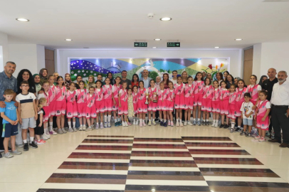 Başkan Çiftçi, minik basketbolcularla bir araya geldi