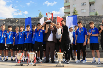 Kayseri Talas'ın altın çocukları yine tarih yazdı