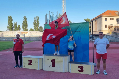 Konya Meramlı 'Muhammed Eren Uysal' Avrupa Şampiyonu oldu