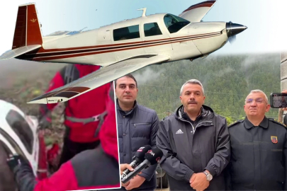 Rize-Erzurum sınırında düşen uçak bulundu... Kadın yolcu kurtarıldı, pilot hayatını kaybetti!
