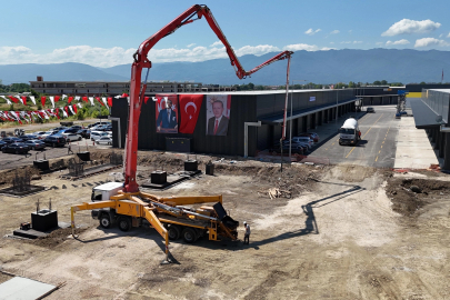 Düzce’de Beltaş Sanayi Sitesi’nin yeni etaplarına temel