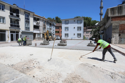 Bursa İnegöl'de kamulaştırılan alanlar otoparka dönüşüyor