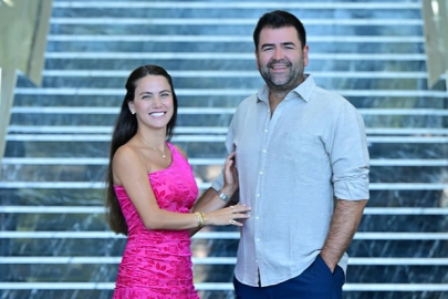 Ceyda Ateş ve eşi birlikte ilk kez kamera karşısında