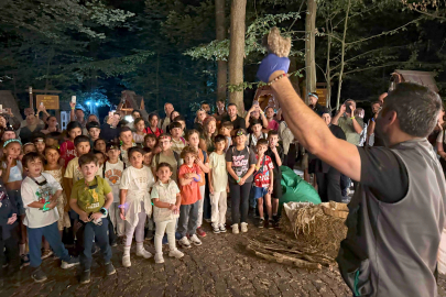 Kocaeli Ormanya’da çocuklara özel gece yürüyüşü