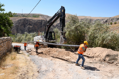 Malatya Ayvalı'ya içme suyu için yeni hat