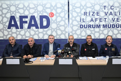 Bakan Uraloğlu: Rize selinde can kaybı yok... Yol ve altyapı çalışmaları sürüyor