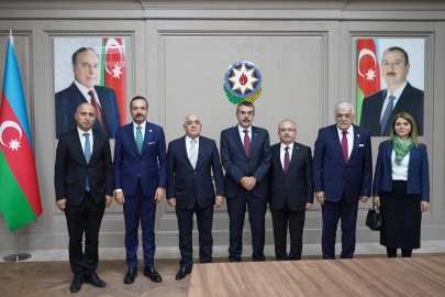 Azerbaycan Başbakanı Asadov, Bakan Tekin'i ağırladı