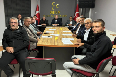 Bilecik'te MHP'liler sahaya iniyor