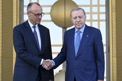 Almanya Başbakanı Merz Cumhurbaşkanlığı Külliyesinde