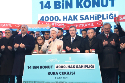 Gaziantep’te 4 bininci hak sahibi belirlendi