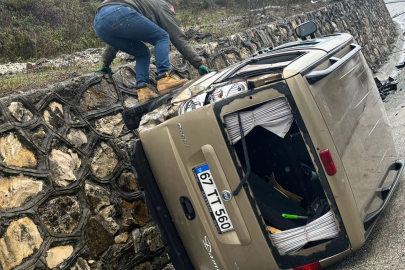 Düzce Akçakoca'da trafik kazası: 1 yaralı