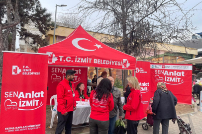 “Sen Anlat İzmit” Perşembe Pazarı'nda 