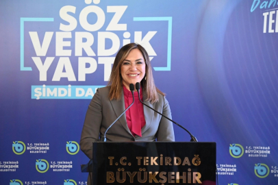 Tekirdağ'da Başkan Yüceer iki yılı anlattı