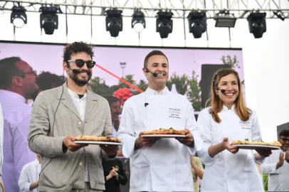 Balıkesir GastroFest’te Ahmet Akın ve Danilo Zanna mutfağa girdi